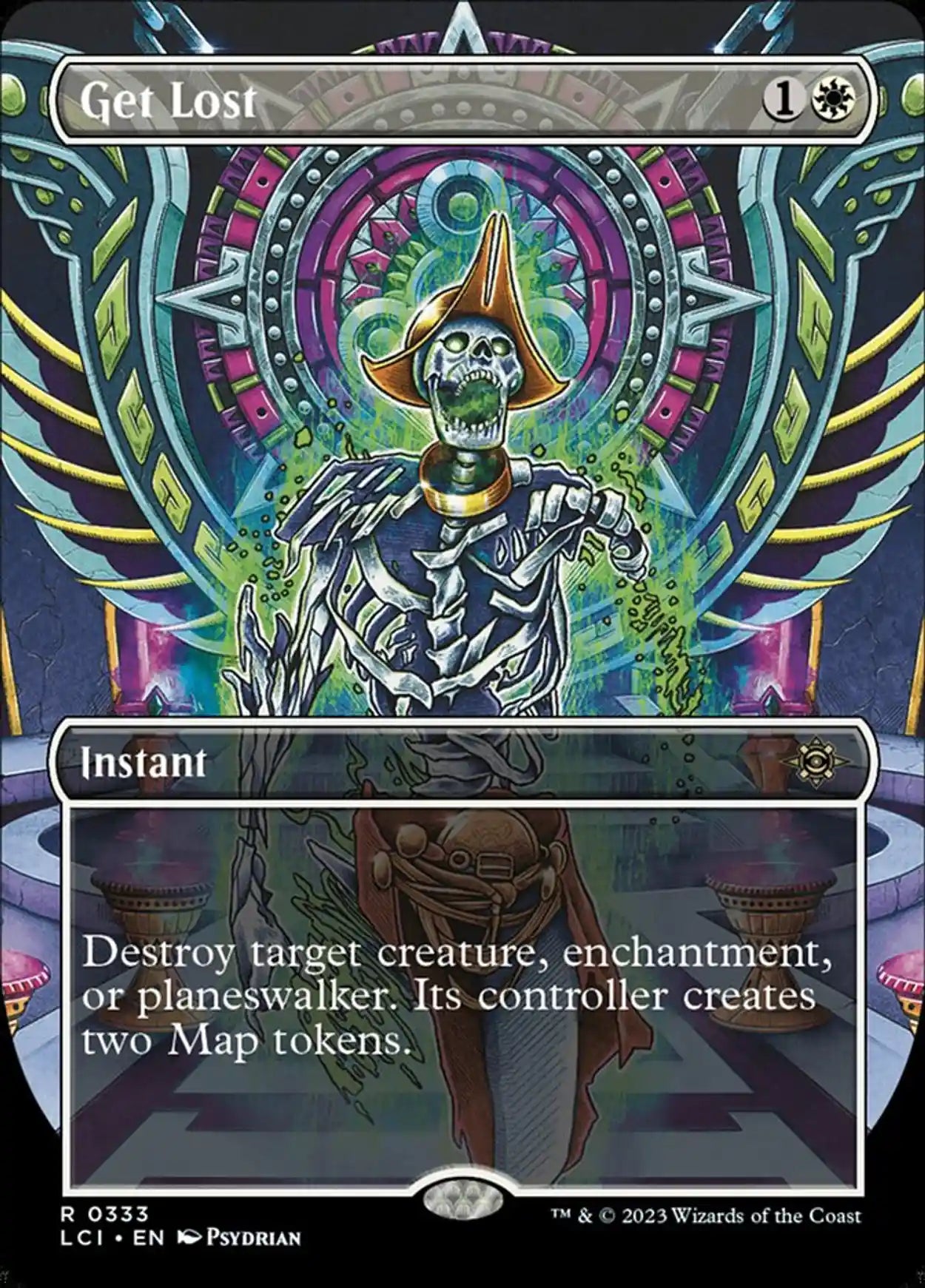 Get Lost (Borderless) foil