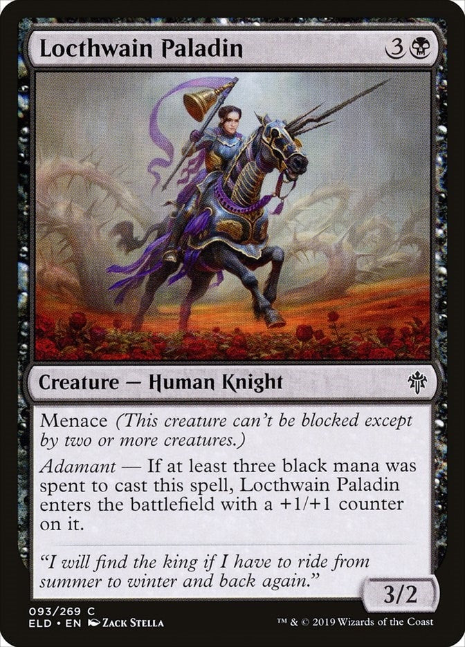 Locthwain Paladin (93) (Throne of Eldraine)