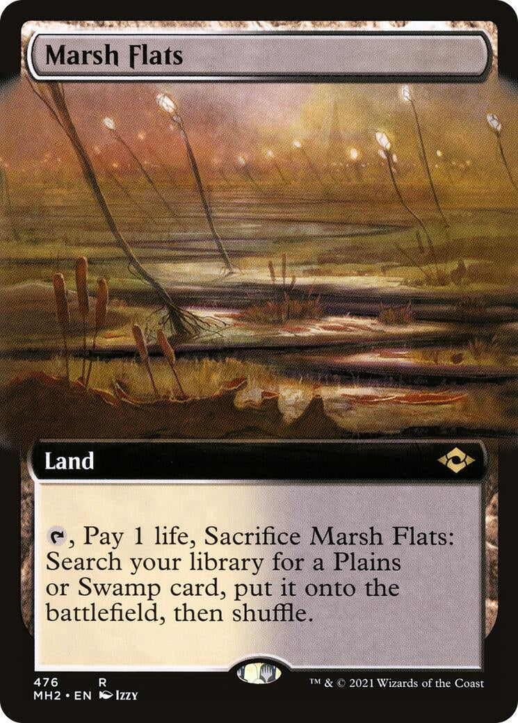 Marsh Flats (Extended Art) (476) (Modern Horizons 2)