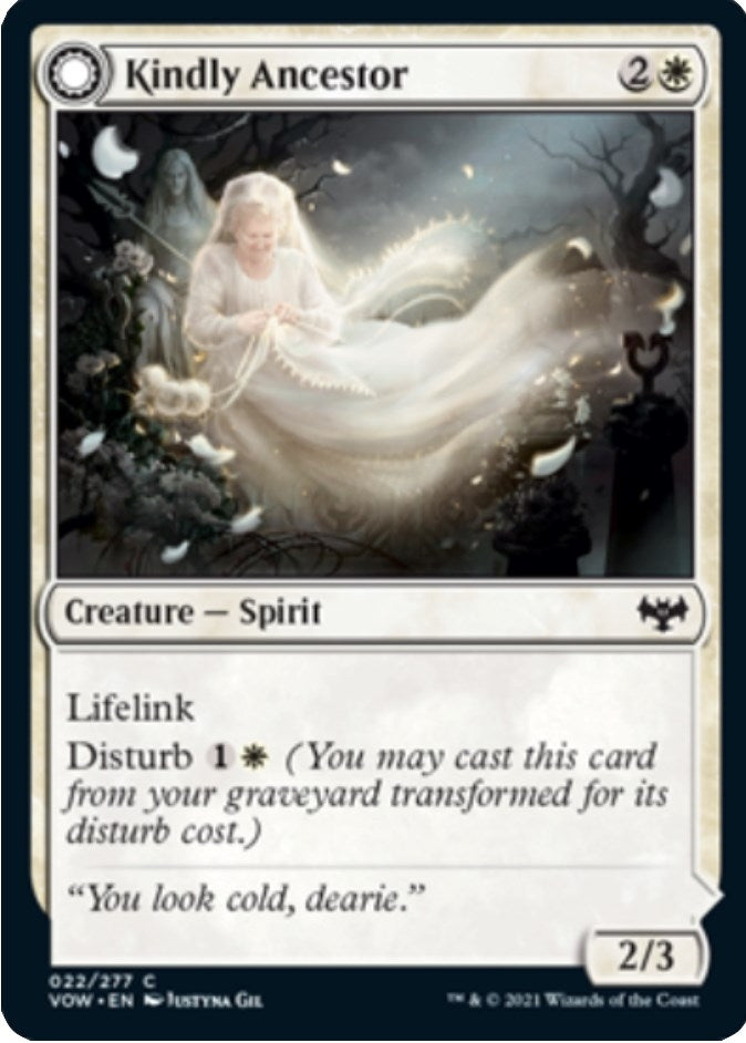 Kindly Ancestor (22) (Innistrad: Crimson Vow)