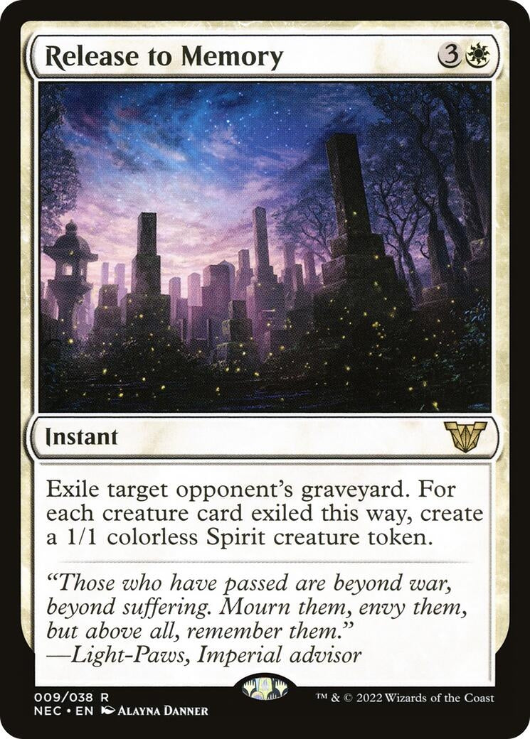 Release to Memory (9) (Commander: Kamigawa: Neon Dynasty)