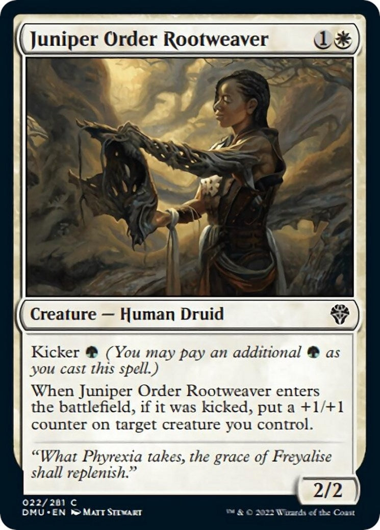 Juniper Order Rootweaver (22) (Dominaria United)