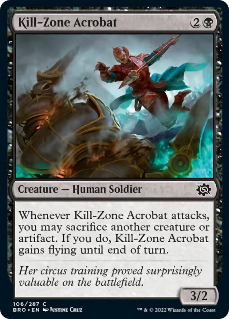 Kill-Zone Acrobat (106) (The Brothers' War)