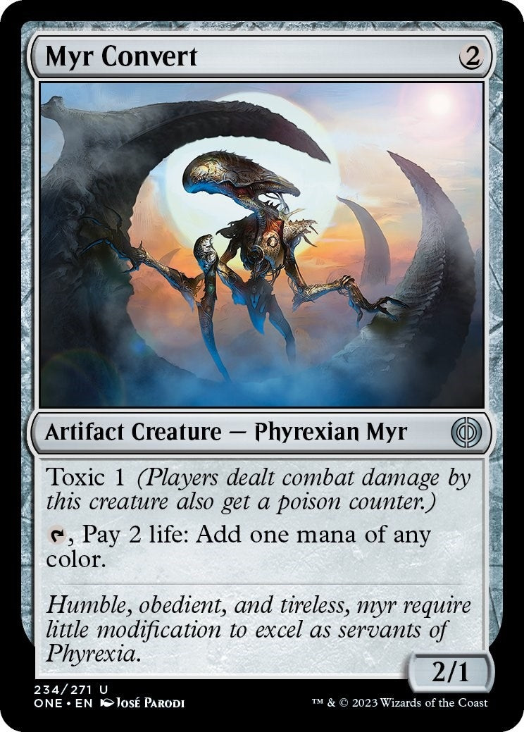 Myr Convert (234) (Phyrexia: All Will Be One)