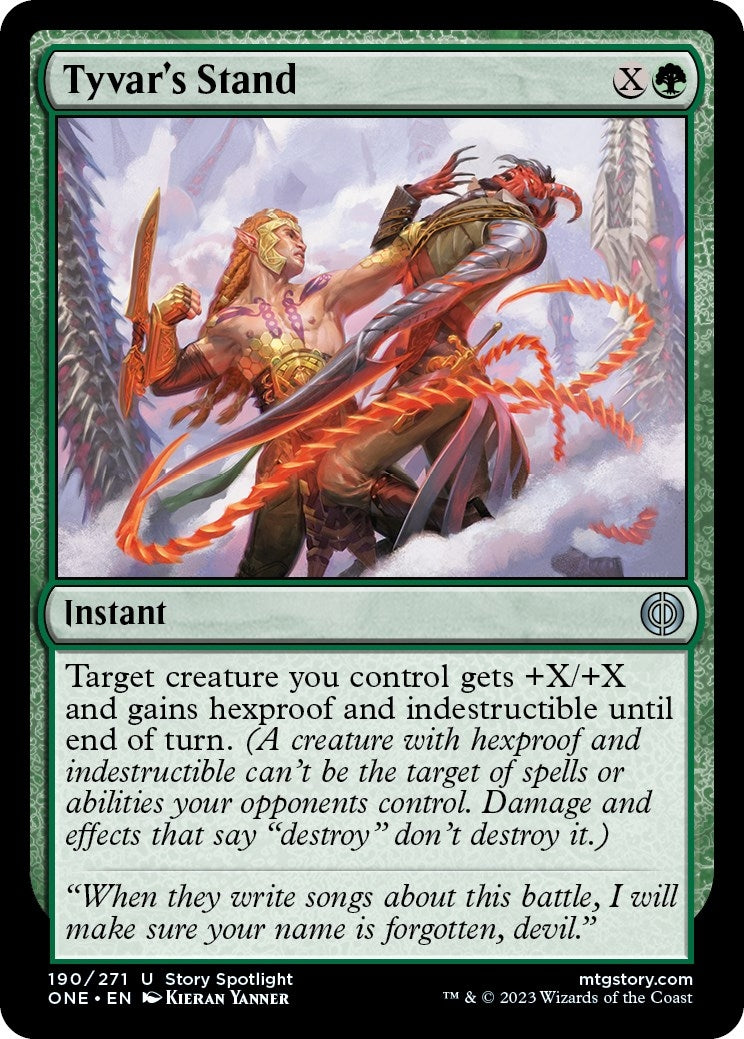 Tyvar's Stand (190) (Phyrexia: All Will Be One)