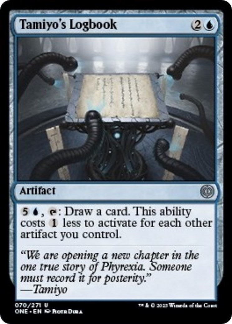 Tamiyo's Logbook (70) (Phyrexia: All Will Be One)