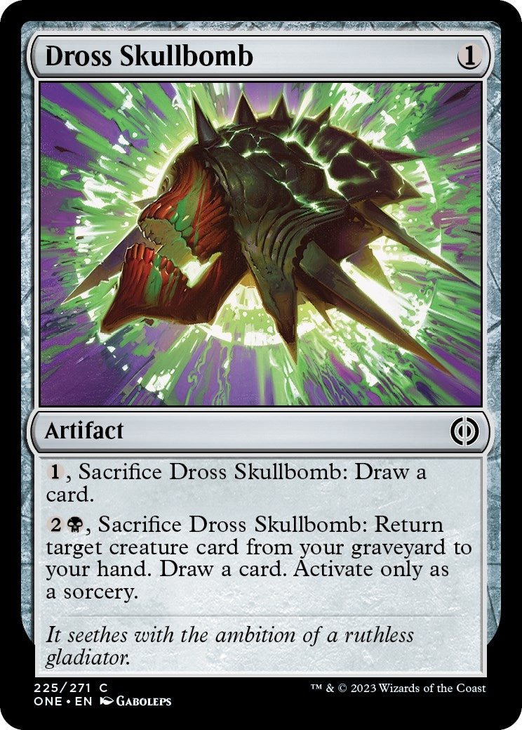 Dross Skullbomb (225) (Phyrexia: All Will Be One)