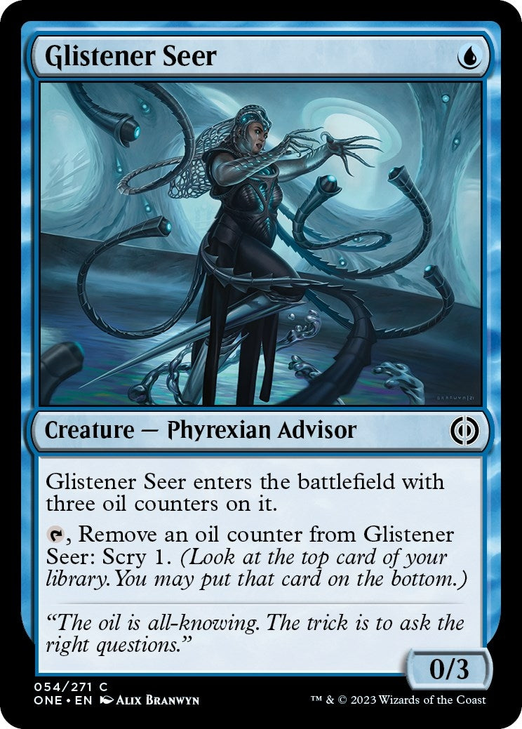 Glistener Seer (54) (Phyrexia: All Will Be One)