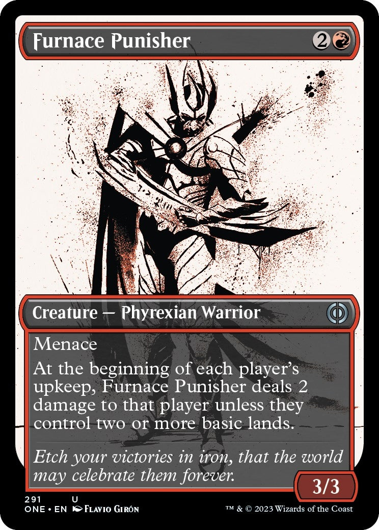 Furnace Punisher (Showcase) (291) (Phyrexia: All Will Be One)