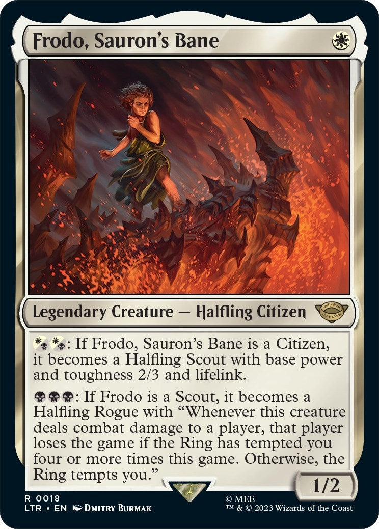 Frodo, Sauron's Bane (18) (Universes Beyond: The Lord of the Rings: Tales of Middle-earth)
