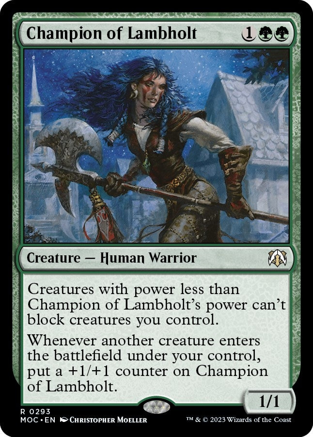 Champion of Lambholt (293) (Commander: March of the Machine)