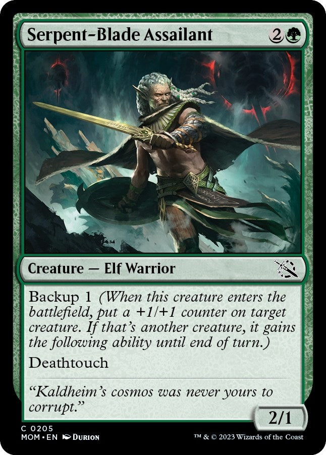 Serpent-Blade Assailant (205) (March of the Machine)