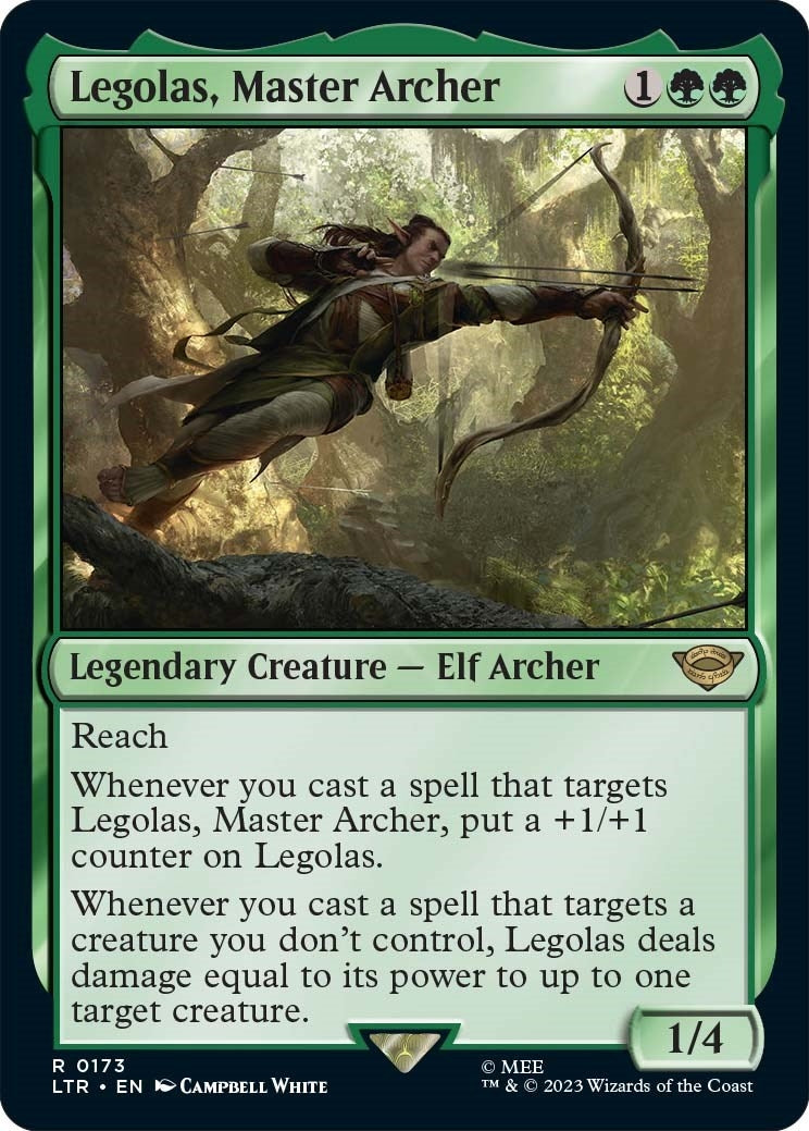 Legolas, Master Archer (173) (Universes Beyond: The Lord of the Rings: Tales of Middle-earth)