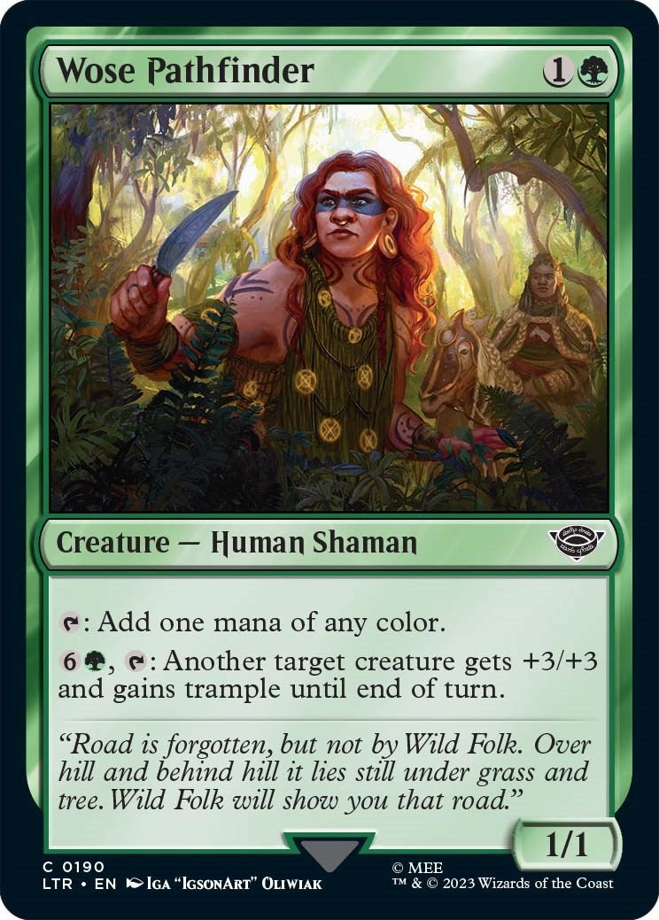 Wose Pathfinder (190) (Universes Beyond: The Lord of the Rings: Tales of Middle-earth)