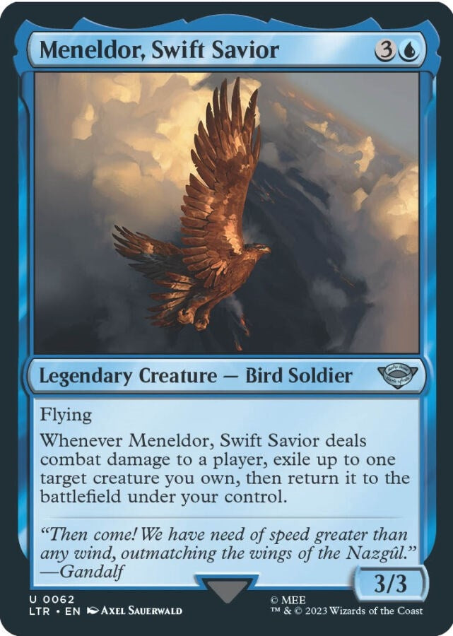 Meneldor, Swift Savior (62) (Universes Beyond: The Lord of the Rings: Tales of Middle-earth)