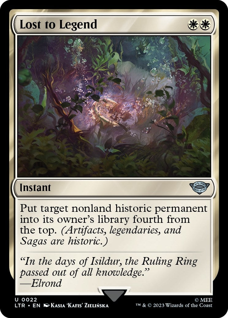 Lost to Legend (22) (Universes Beyond: The Lord of the Rings: Tales of Middle-earth)