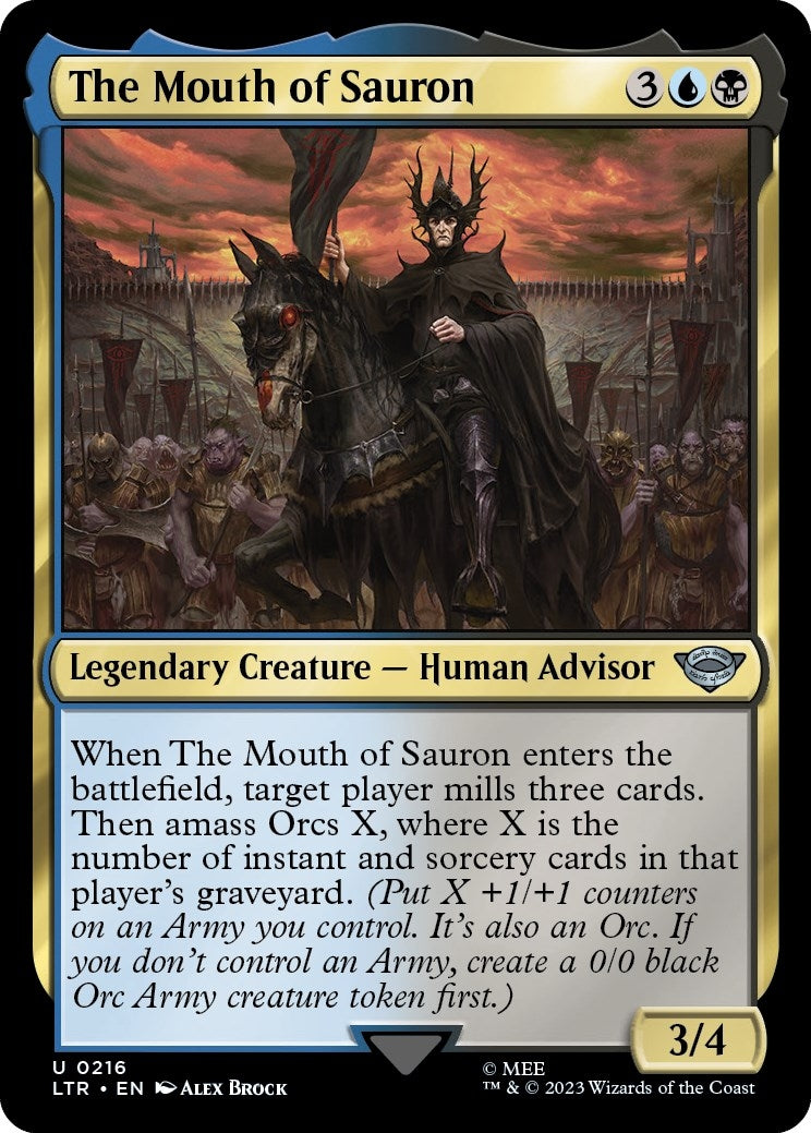 The Mouth of Sauron (216) (Universes Beyond: The Lord of the Rings: Tales of Middle-earth)