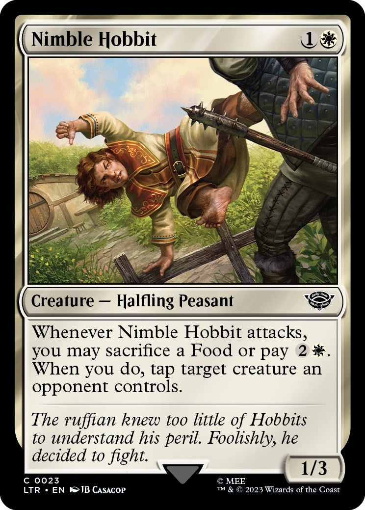 Nimble Hobbit (23) (Universes Beyond: The Lord of the Rings: Tales of Middle-earth)