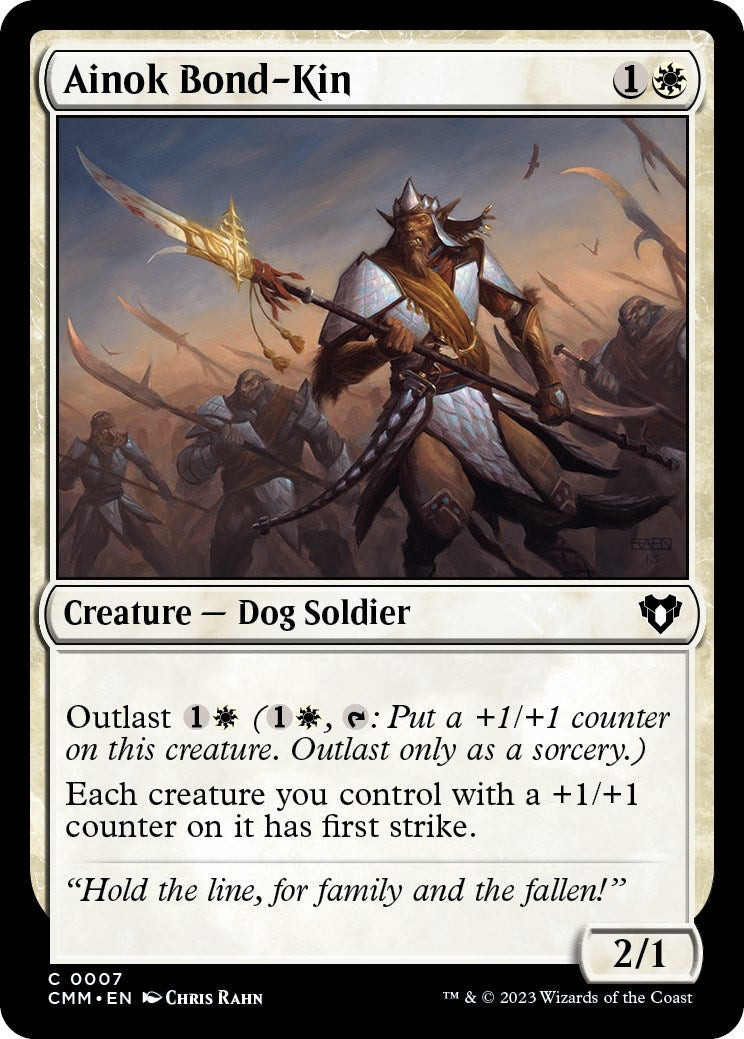 Ainok Bond-Kin (7) (Commander Masters)