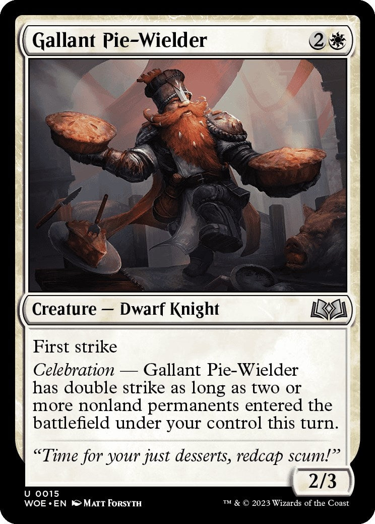 Gallant Pie-Wielder (15) (Wilds of Eldraine)