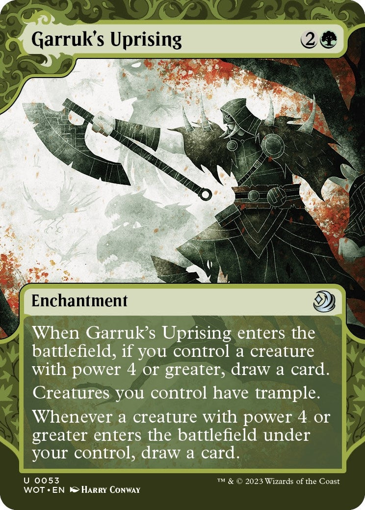 Garruk's Uprising (53) (Wilds of Eldraine: Enchanting Tales)