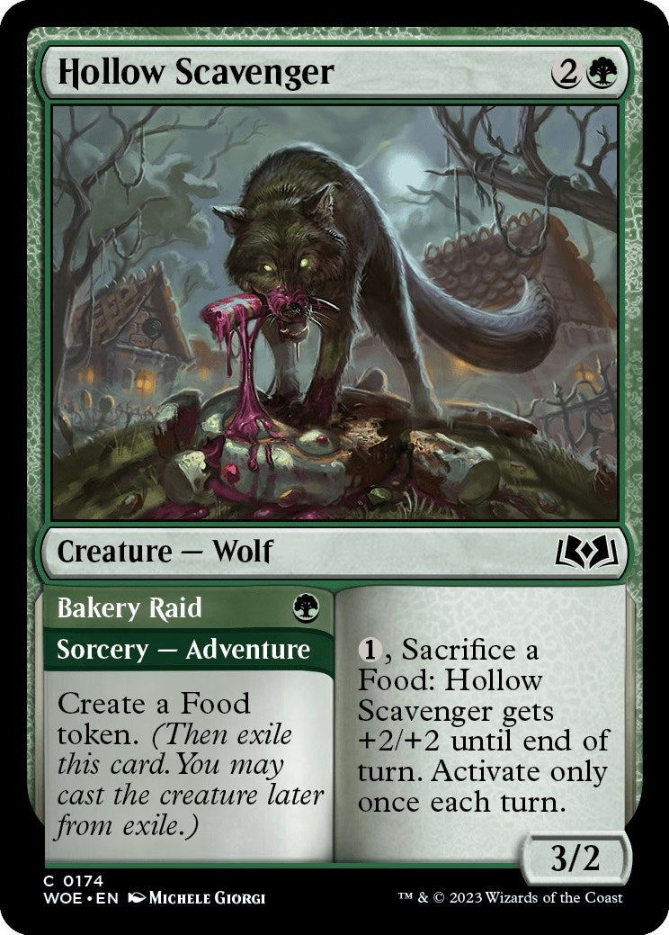 Hollow Scavenger (174) (Wilds of Eldraine)