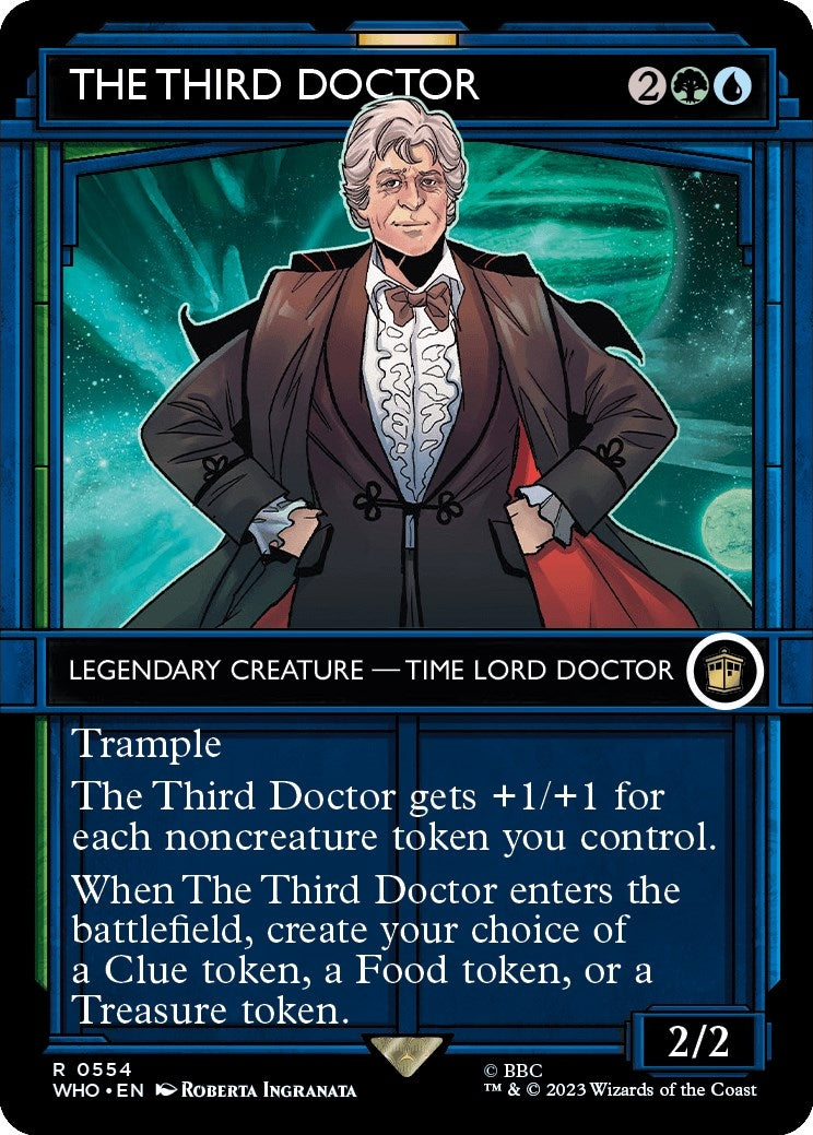 The Third Doctor (Showcase) (554) (Universes Beyond: Doctor Who)