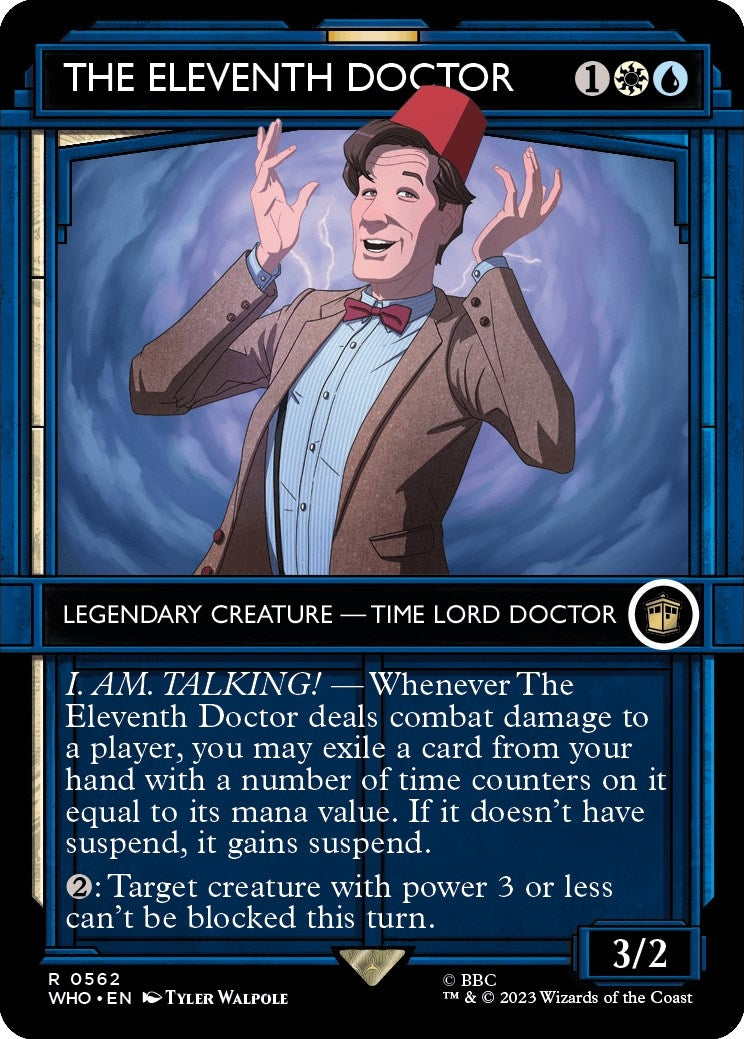 The Eleventh Doctor (Showcase) (562) (Universes Beyond: Doctor Who)