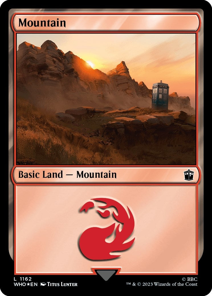 Mountain (1162) (Surge Foil) (1162) (Universes Beyond: Doctor Who)