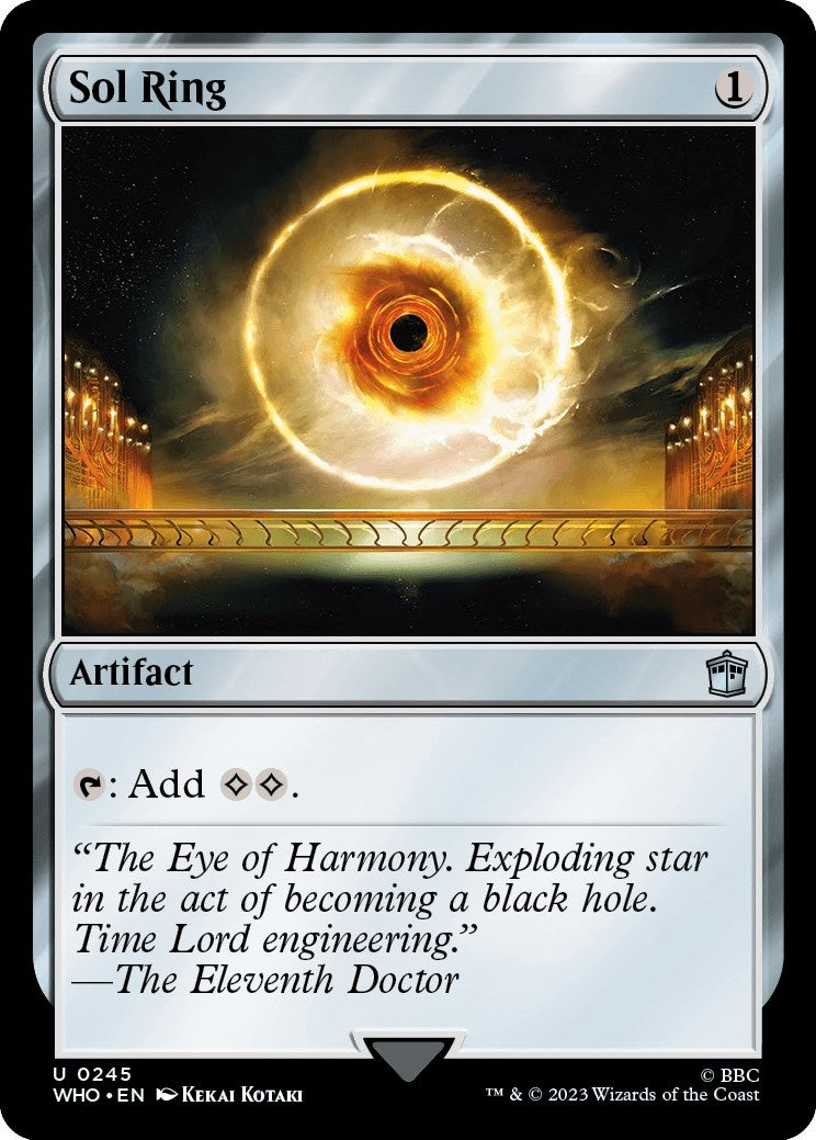 Sol Ring (245) (Universes Beyond: Doctor Who)