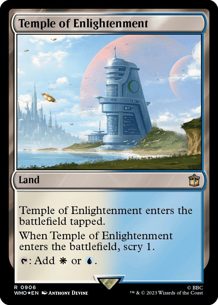 Temple of Enlightenment (Surge Foil) (906) (Universes Beyond: Doctor Who)