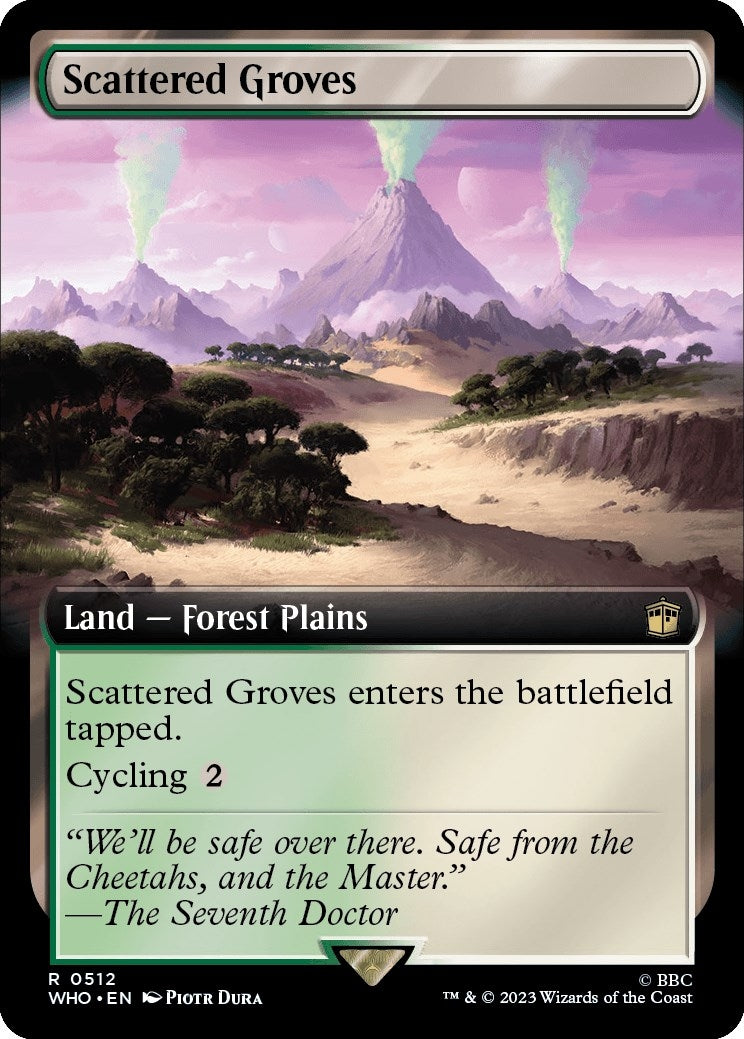 Scattered Groves (Extended Art) (512) (Universes Beyond: Doctor Who)