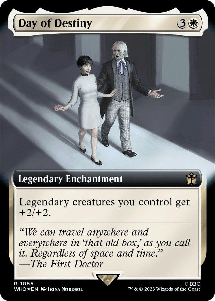 Day of Destiny (Extended Art) (Surge Foil) (1055) (Universes Beyond: Doctor Who)