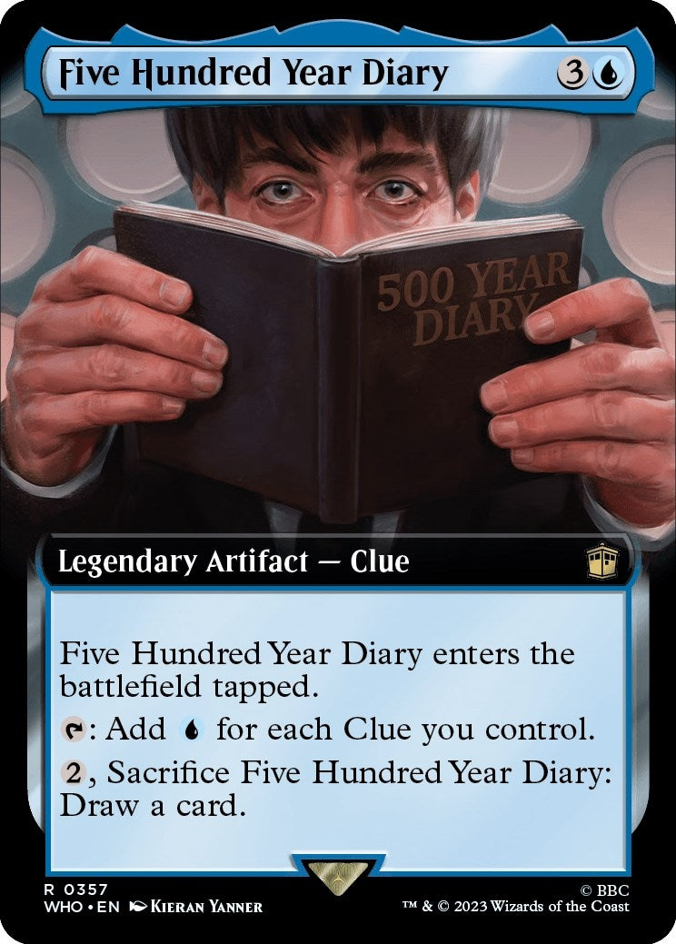 Five Hundred Year Diary (Extended Art) (357) (Universes Beyond: Doctor Who)