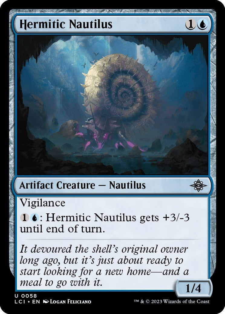 Hermitic Nautilus (58) (The Lost Caverns of Ixalan)