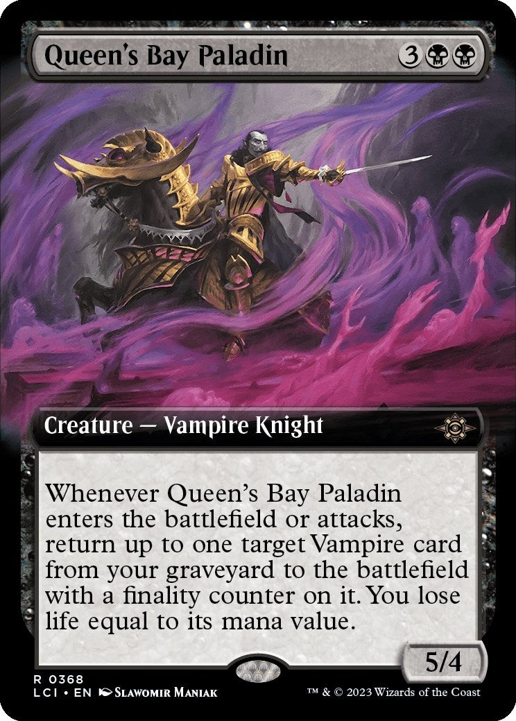 Queen's Bay Paladin (Extended Art) (368) (The Lost Caverns of Ixalan)
