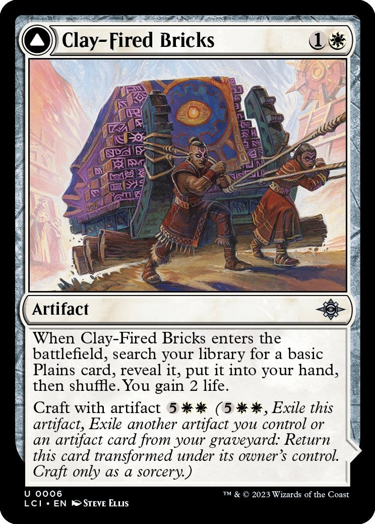 Clay-Fired Bricks (6) (The Lost Caverns of Ixalan)