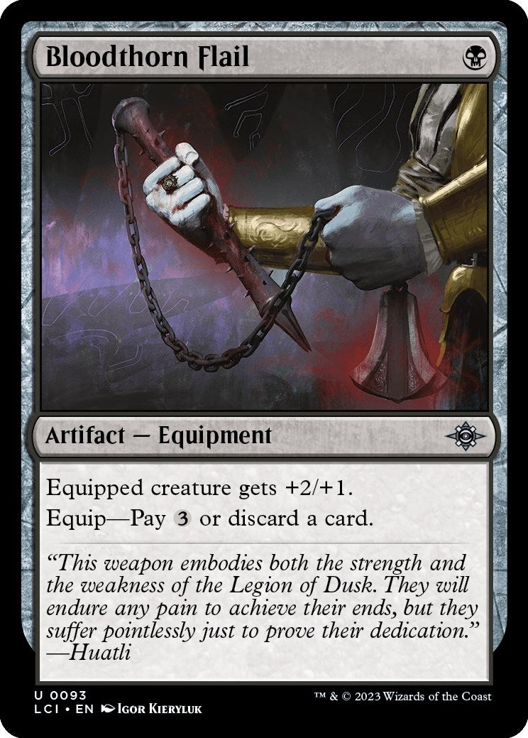 Bloodthorn Flail (93) (The Lost Caverns of Ixalan)