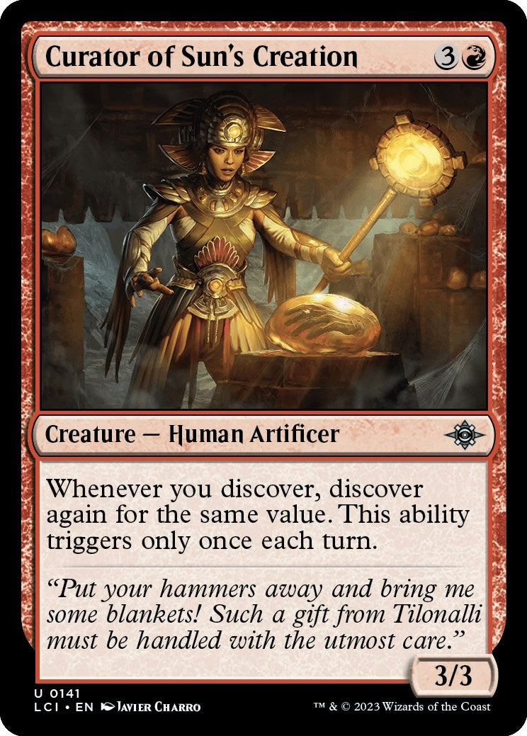 Curator of Sun's Creation (141) (The Lost Caverns of Ixalan)