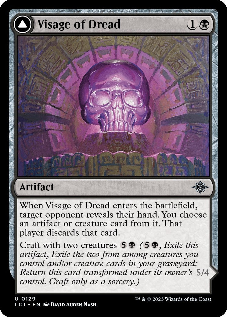 Visage of Dread (129) (The Lost Caverns of Ixalan)
