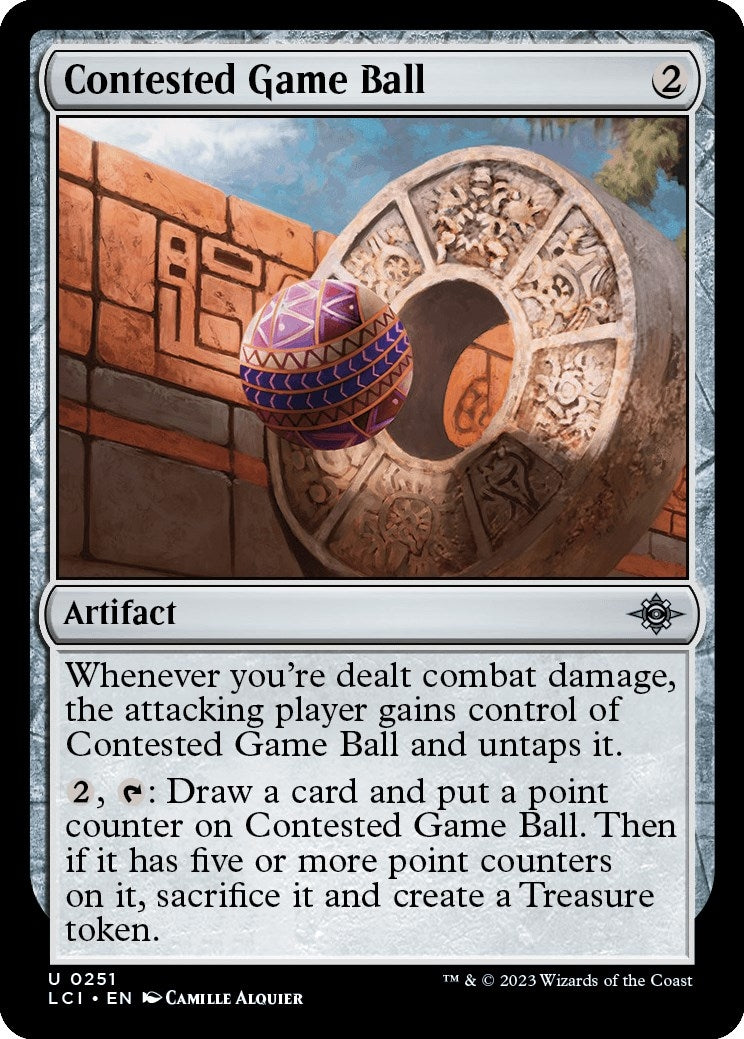 Contested Game Ball (251) (The Lost Caverns of Ixalan)