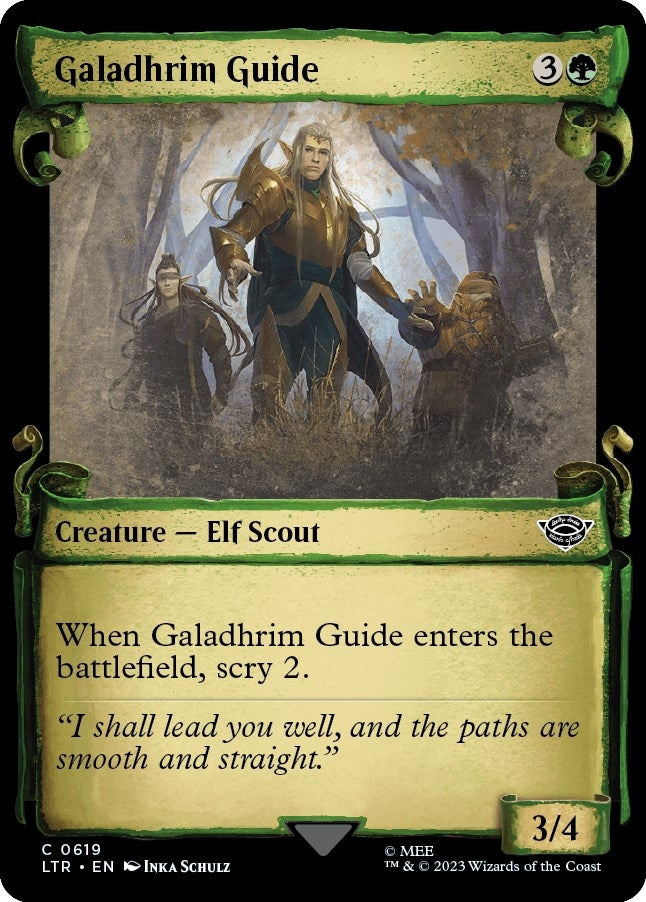 Galadhrim Guide (Showcase Scrolls) (619) (Universes Beyond: The Lord of the Rings: Tales of Middle-earth)