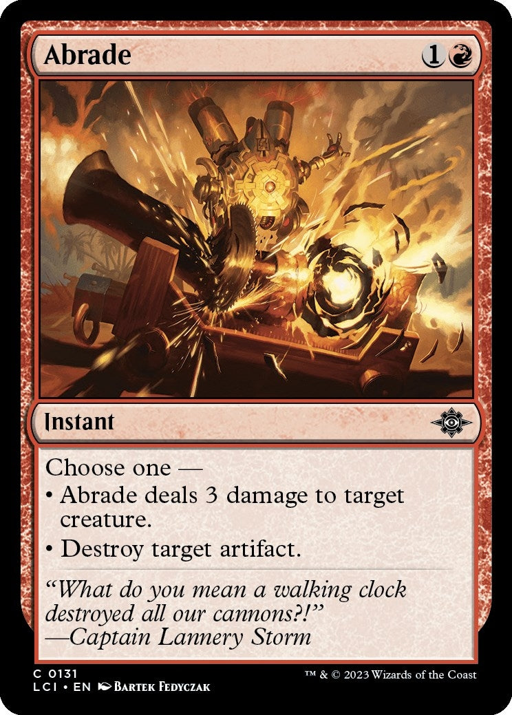 Abrade (131) (The Lost Caverns of Ixalan)