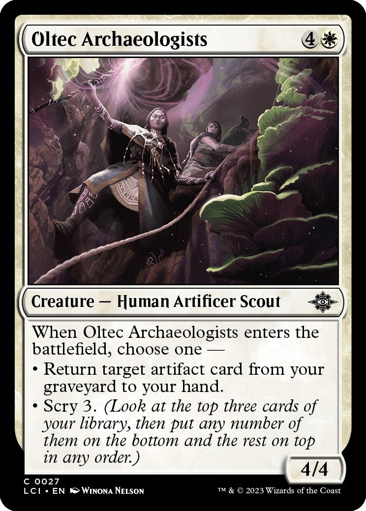 Oltec Archaeologists (27) (The Lost Caverns of Ixalan)