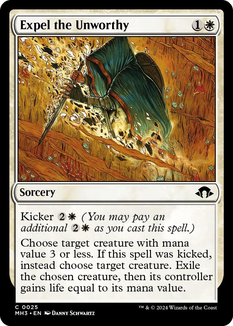 Expel the Unworthy (25) (Modern Horizons 3)