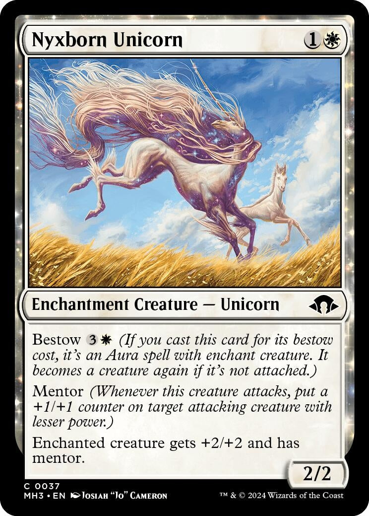 Nyxborn Unicorn (37) (Modern Horizons 3)