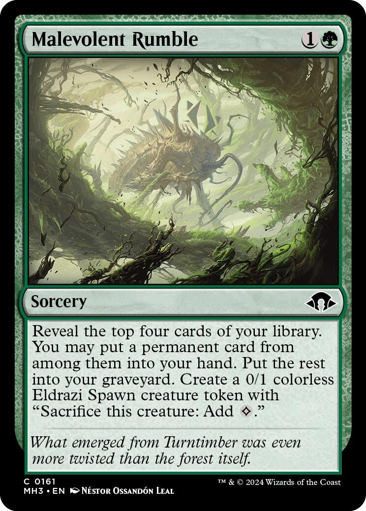 Malevolent Rumble (161) (Modern Horizons 3)