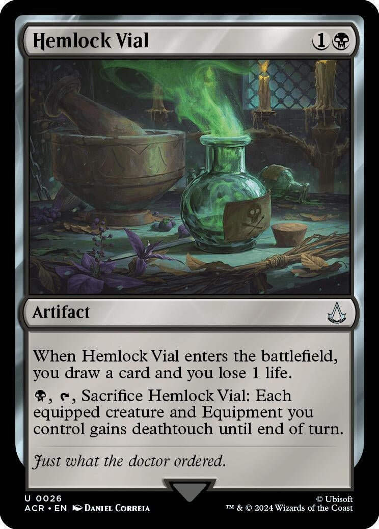Hemlock Vial (26) (Universes Beyond: Assassin's Creed)