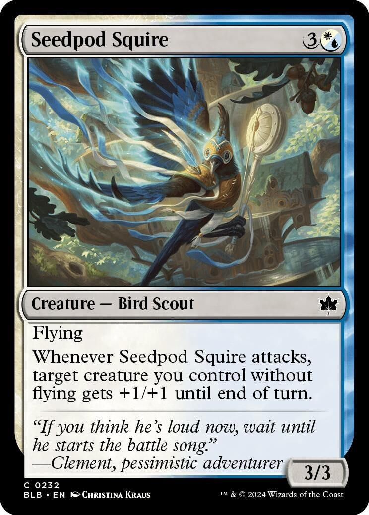 Seedpod Squire (232) (Bloomburrow)