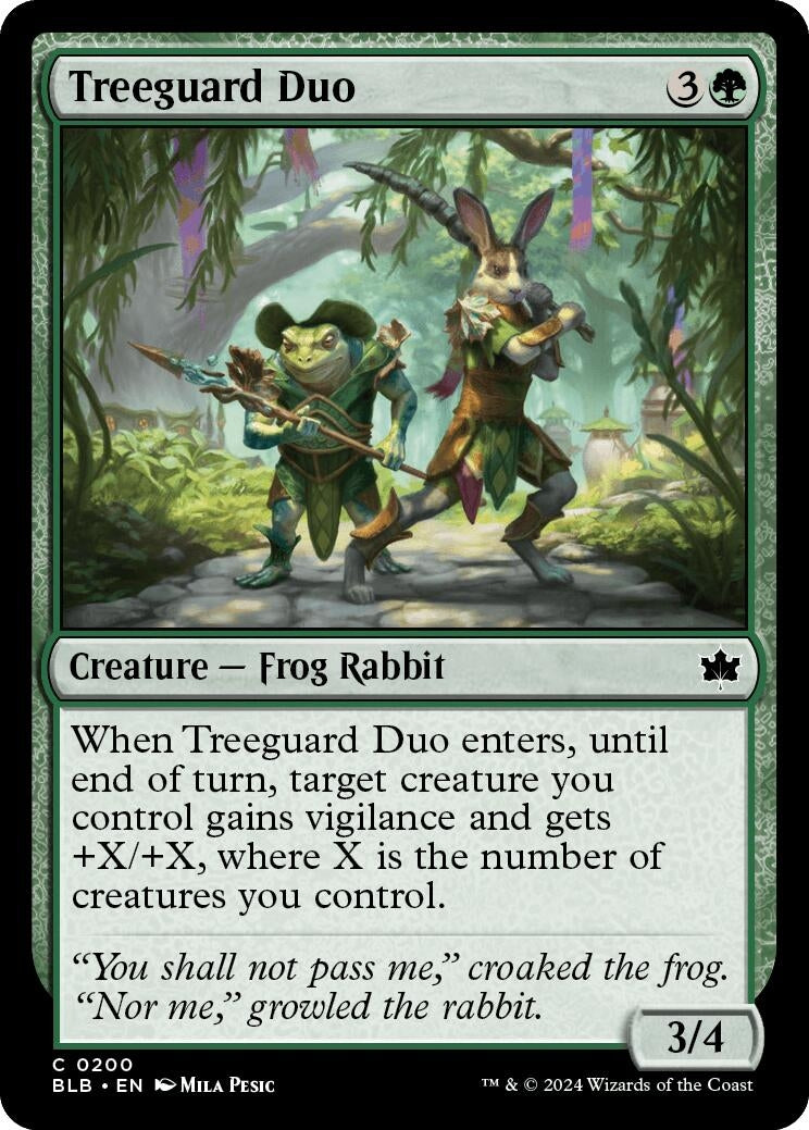 Treeguard Duo (200) (Bloomburrow)
